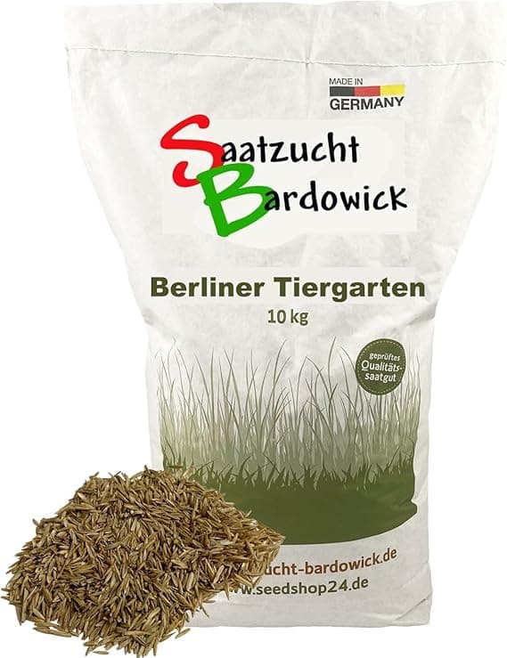 Saatzucht Bardowick 10 kg gräsmatta Berlin Zoo Ca 300-400 m2 gräsmatta frö sådd gräsfrön gräs – Bäst i test – prydnadsgräs bäst i test 2026