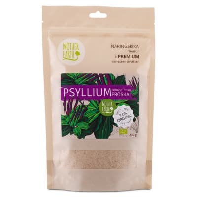Mother Earth Psylliumfröskal Premium Eko – Populär bland kunder – psylliumfröskal bäst i test 2026