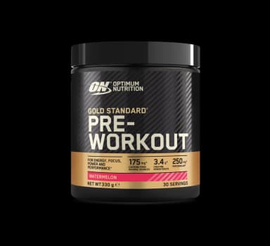 Optimum Nutrition Gold Standard Pre-Workout Pulver, Fruit Punch, 330g, 30 Portioner