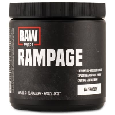 Raw Rampage – Populärt val – pwo bäst i test 2026