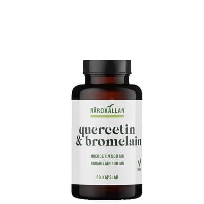 Närokällan Quercetin & Bromelain 60 Kapslar – Smidig dosering – quercetin bäst i test 2026