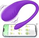 Sêxụêll Vîbrãtór Kãrlék ãgg för kvinnor med 10 lägen appstyrd Vịbrǎtōr Sêxlēkšaker för Kvịnnōr Par Dịldō Šëẋ Tøýs Bluetooth Wireless Remote màssàgé Vîbration Klît_of_rislêksâk KES006