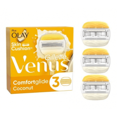Gillette Venus Comfortglide Coconut Plus Olay Rakblad 3 St – Toppklassval – rakblad dam bäst i test 2026
