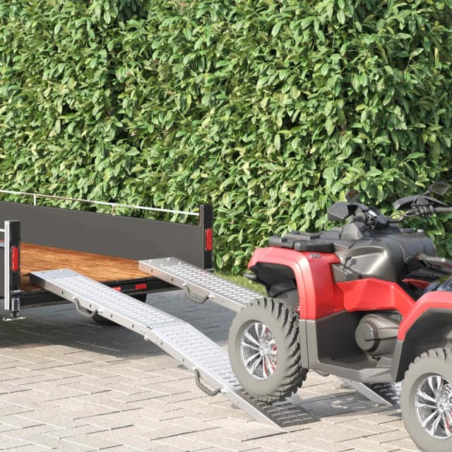 vidaXL Hopfällbar Ramp 200kg per ramp (2 st) – Budgetval – släpvagnsramp bäst i test 2026