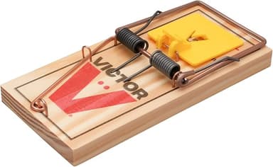 Protect HOME Råttfälla Classic, klassisk träfälla för effektiv och giftfri råttbekämpning, 1 styck