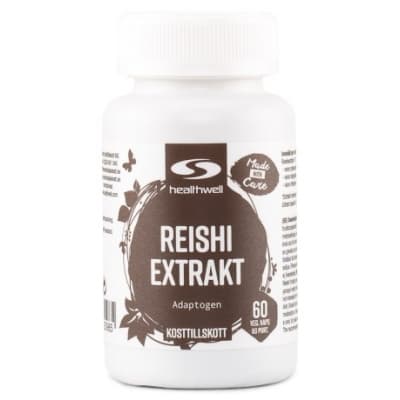 Healthwell Reishi Extrakt – Bäst i test – reishi bäst i test 2026