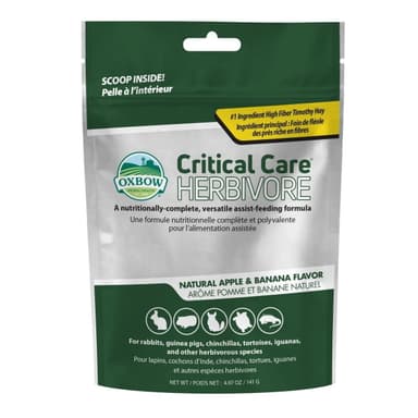 Oxbow Critical Care Herbivore Apple Banana