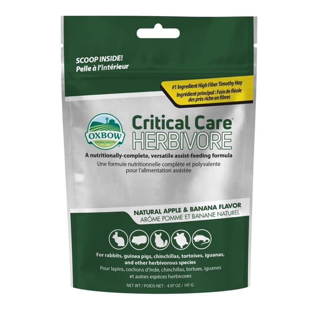 Oxbow Critical Care Herbivore Apple Banana – Bäst i test – reptilfoder bäst i test 2026