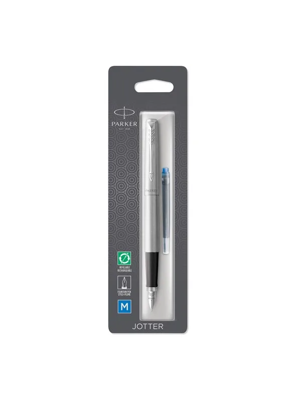 Parker Jotter Filler Rostfritt stål – Bäst för gravyr – reservoarpenna bäst i test 2026