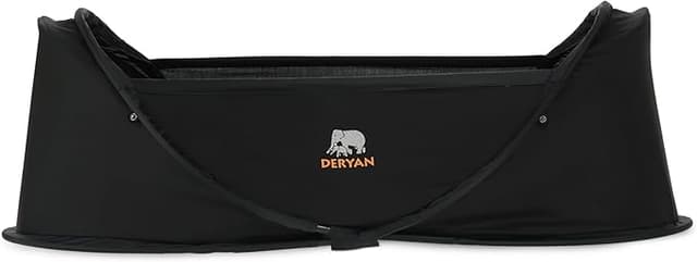 Deryan Infant babysäng – Pop Up Baby resesäng – från födseln till 1,5 år – lätt och kompakt – ställs inom 2 sekunder – resesäng baby – inkl. myggnät och resväska – 98 x 60 x 32 cm – Bäst i test – resesäng bäst i test 2026