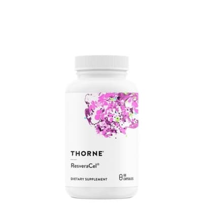 Thorne Research Inc. Resveracel Vitamin B3 60 Kapslar – Kombinationsbäst – resveratrol bäst i test 2026