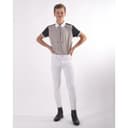 Qhp Filip Leg Grip Ridbyxor Junior – Vita