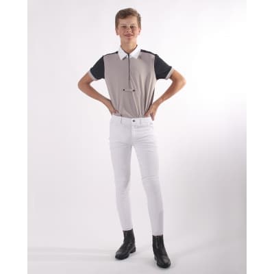 Qhp Filip Leg Grip Ridbyxor Junior – Vita – Toppval tävling – ridbyxor barn bäst i test 2026