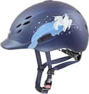 uvex onyxx - lätt ridhjälm för barn - individuell storleksanpassning - optimal ventilation - unicorn navy - 49-54 cm