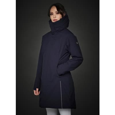Mountain Horse Alicia Parka - Marinblå – Mest hållbar – ridkappa bäst i test 2026