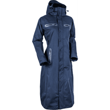 Uhip Trench Long Coat - Uhip Navy - Fraktfritt