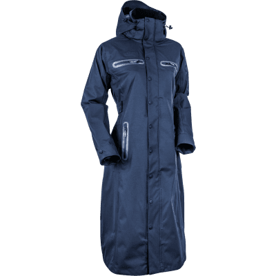 Uhip Trench Long Coat - Uhip Navy - Fraktfritt – Toppklassval – ridkappa bäst i test 2026