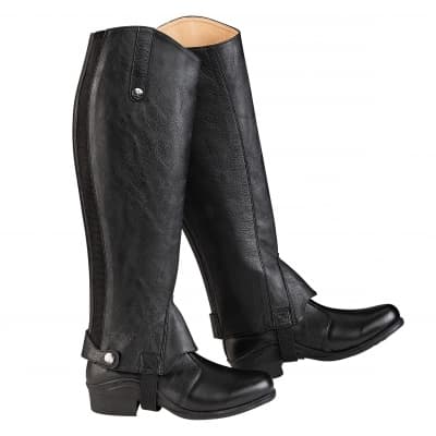 Horse Life Shortchaps Protec Junior - Svart – Topprankad shortchaps – ridskor barn bäst i test 2026