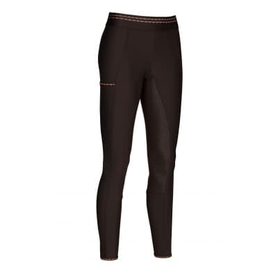 Pikeur ® Juli Athleisure Ridtights Full Grip - Chocolate – Optimal passform – ridtights bäst i test 2026