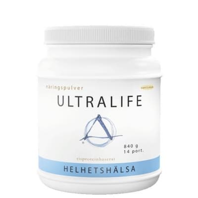 Helhetshälsa Ultralife – Mest näringsrik – risprotein bäst i test 2026