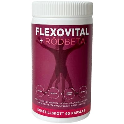 Flexovital + Rödbeta Kapslar 90 St – Bästa mixen – rödbetskapslar bäst i test 2026