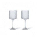 Ferm Living Rödvinsglas Ripple