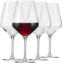Krosno Kristall Rödvinsglas | Set om 4 | 730 ml | Avant-garde Collection | Perfekt för hem, restaurang och fest | Tål maskindisk | Blyfritt kristallglas