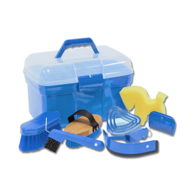 Waldhausen Ryktlåda Med Borstar- Blå – Prisvänlig favorit – ryktlåda bäst i test 2026