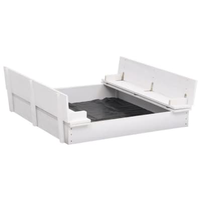 Vidaxl Sandlåda Granträ Vit – Smidigaste formatet – sandlåda bäst i test 2026