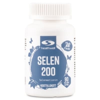 Healthwell Selen 200 – Bäst i test – selentillskott bäst i test 2026