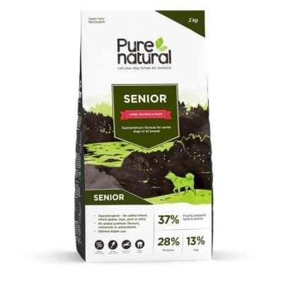 Purenatural Dog Senior Lamb, Salmon & Duck – Topprankad budget – seniorfoder hund bäst i test 2026