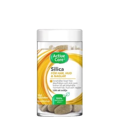 Active Care Silica 150 Tabletter – Budgetalternativ – silicatillskott bäst i test 2026