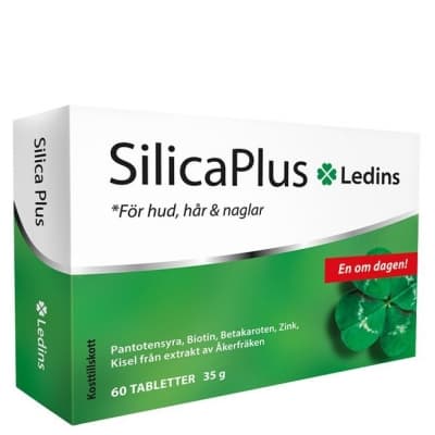 Ledins Silica Plus 60 Tabletter – Vitaminrik kombination – silicatillskott bäst i test 2026