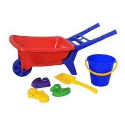 Plasto Skottkärra Med Sandleksaker – Prisvänligast – skottkärra barn bäst i test 2026