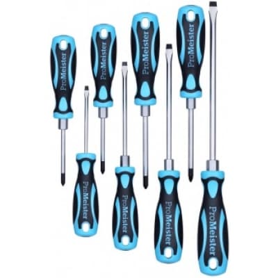 Promeister Skruvmejselsats Phillips, Pozidriv & Sp – Budgetfavorit – skruvmejsel bäst i test 2026