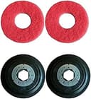 Tillbehör Till Kommersiell Golvtvätt Och Skurmaskin, 17 Tums Rengöringsbredd, Dubbelborste, Kraftfull Skurmaskin För Olika Golvtyper aPairScouringPad