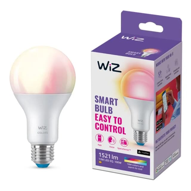 WiZ Color A67 Smart LED-lampa E27 1521 lm – Bäst i test – smart lampa bäst i test 2026