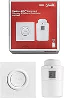 Danfoss Ally starter pack – radiatortermostat och gateway – exakt, smart digital termostat, kompatibel med Amazon Alexa, Google Assistant & Zigbee – app- och röststyrning – Smarthome-enheter