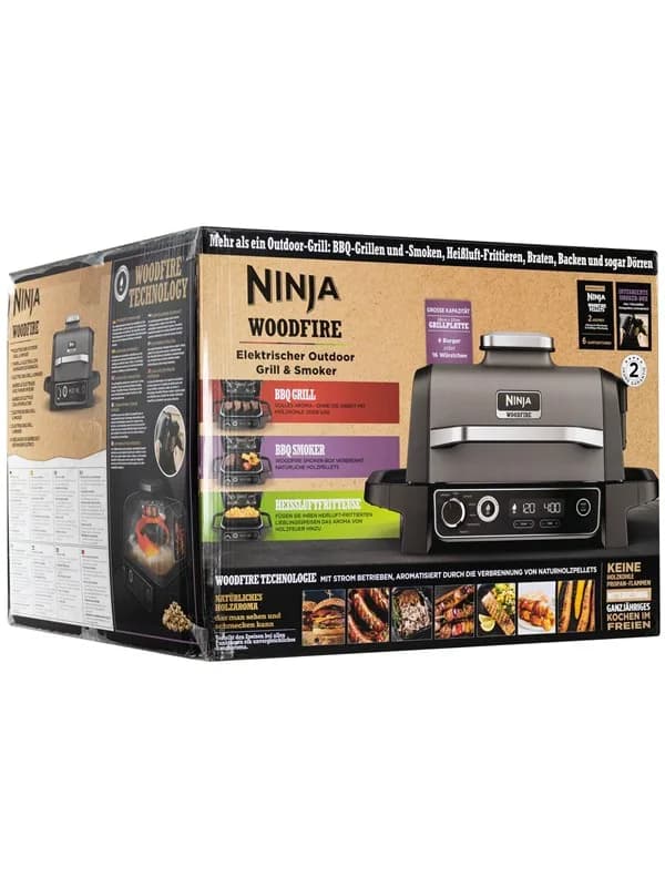 Ninja Woodfire Electric BBQ & Smoker – Budgetval – smoker bäst i test 2026