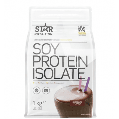Star Nutrition Sojaproteinisolat – Perfekt nybörjarval – sojaprotein bäst i test 2026
