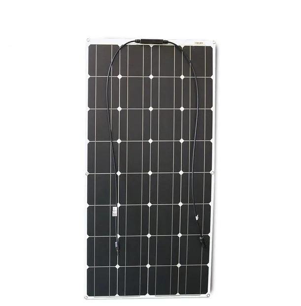SunSolar PRO 100W Böjbar Solpanel Monokristallin – Bäst i test – Solceller för båt bäst i test 2026