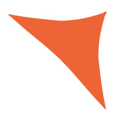 Vidaxl Solsegel 160 G/m² Orange 3,5x3,5x4,9 M Hdpe – Luftigaste valet – solsegel bäst i test 2026