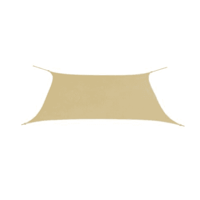 Vidaxl Solsegel Oxfordtyg Rektangulärt 2x4 M, Beige – Oxfordfavorit – solsegel bäst i test 2026