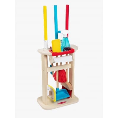 Melissa & Doug Deluxe Sparkle & Shine Städset 11 Delar – Bäst i test – sopborste för barn bäst i test 2026