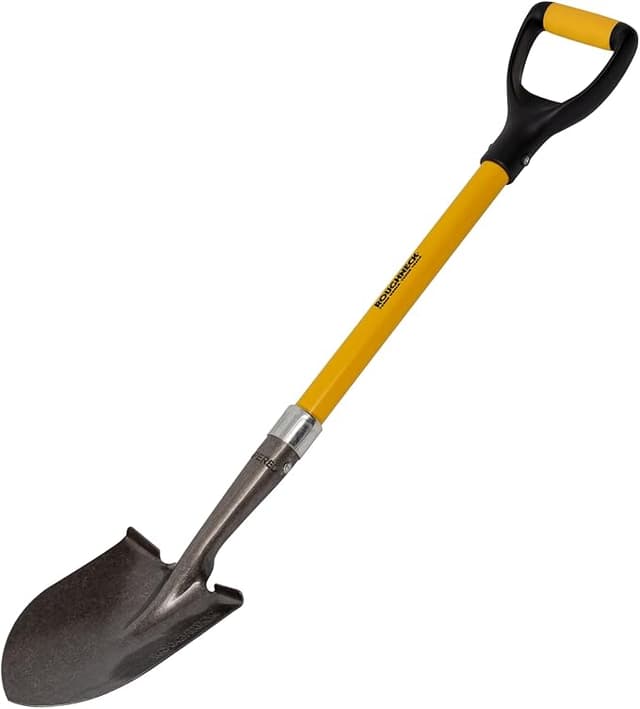 Roughneck ROUGHNECH 68-010 – Pala Mini Punta Redonda 850 mm 8,5 x 15 x 82 cm ROU68010 – Bäst i test – spade bäst i test 2026
