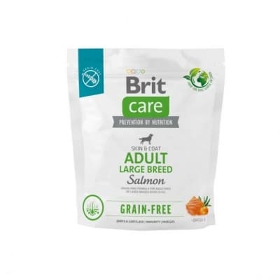 Brit Care Dog Adult Large Breed Grain-free Salmon – Fiskfavoriten – spannmålsfritt hundfoder bäst i test 2026