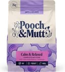 Pooch & Mutt hundmat – avslappnande och lugnande, spannmålsfritt torrfoder för hundar, kalkon och sötpotatis, 2 kg