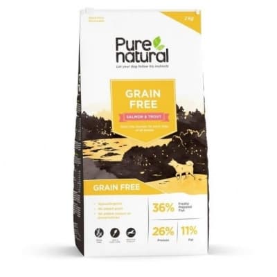 Purenatural Dog Adult Grain Free Salmon & Trout – Bäst i test – spannmålsfritt hundfoder bäst i test 2026