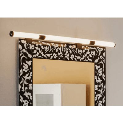 Lindby Arwyn Led-spegellampa, Svart – Jämnast belysning – spegellampa bäst i test 2026