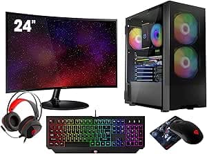 VIST Sats speldator Ryzen 5 5600GT - RAM 32GB - SSD 1TB M.2 - WIFI - LCD 24 - Windows 11 Pro
